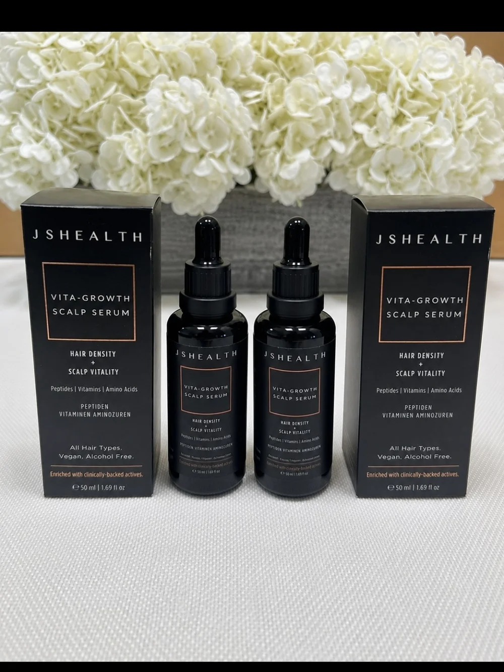 JSHealth Vita-Growth Scalp Serum - Black Set Of 2